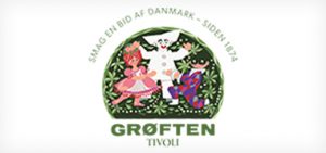 Restaurant Grøften - Tivoli København Logo - Ansigtsmaling