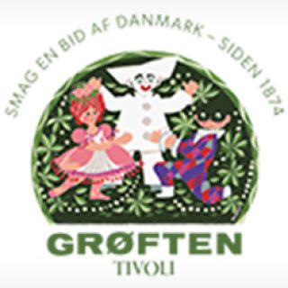 Restaurant Grøften - Tivoli København Logo - Ansigtsmaling